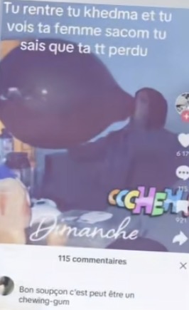 Tu rentres du khedma tu vois ta femme comme ca tu sais que t'as tout perdu