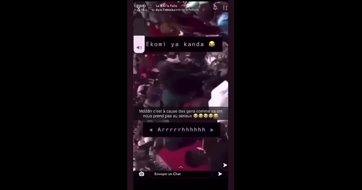 « Ekomi ya kanda 😂 » « Mdddrr c'est à cause des gens comme sa ont nous prend pas au sérieux » « Arrrrhhhhhh »

Il fait partie d’eux prenez le. PRENEZ LE !!!!! AAAAHHHH General makosso